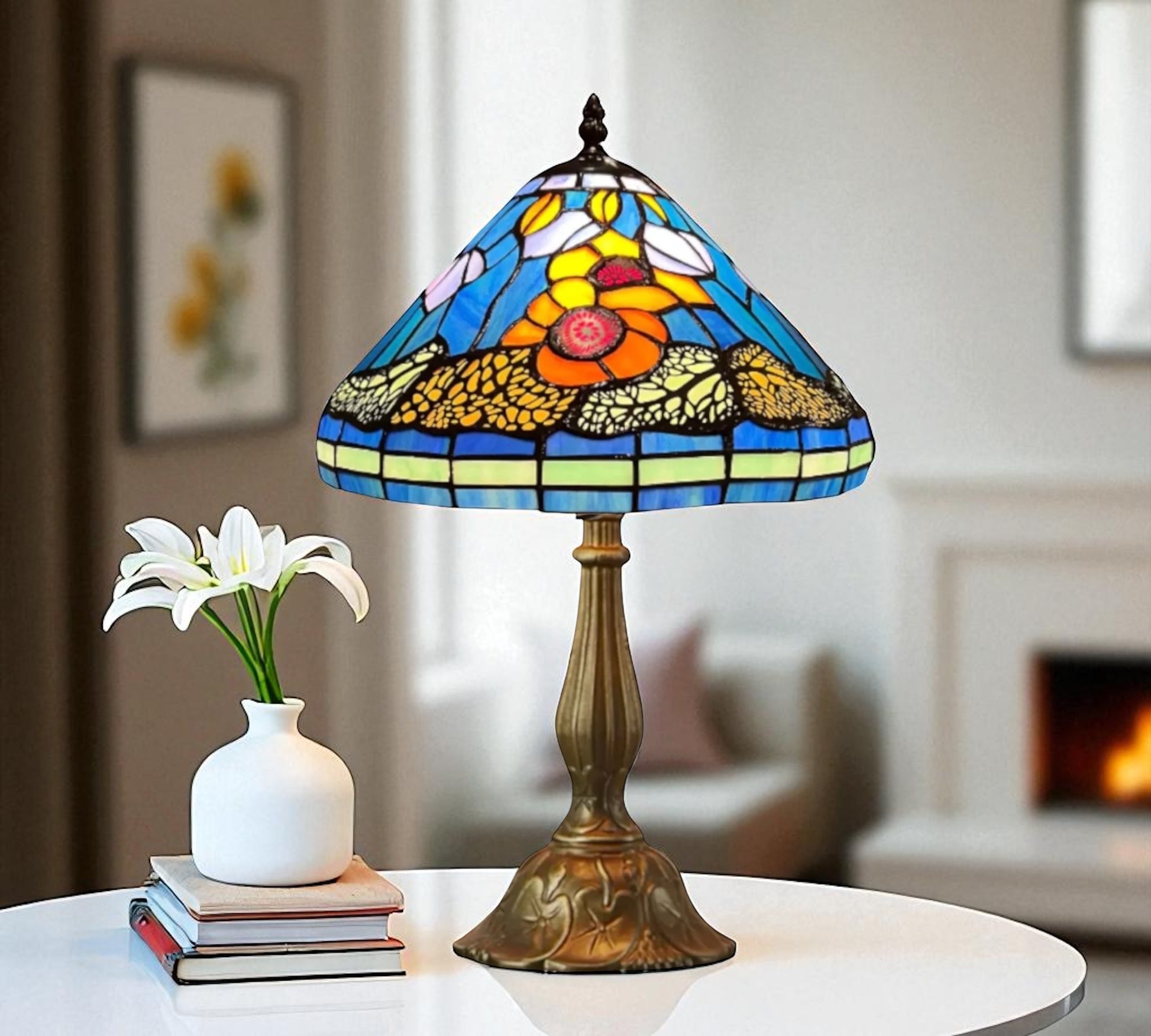 CDH 12" Tiffany Table Lamp (12003)
