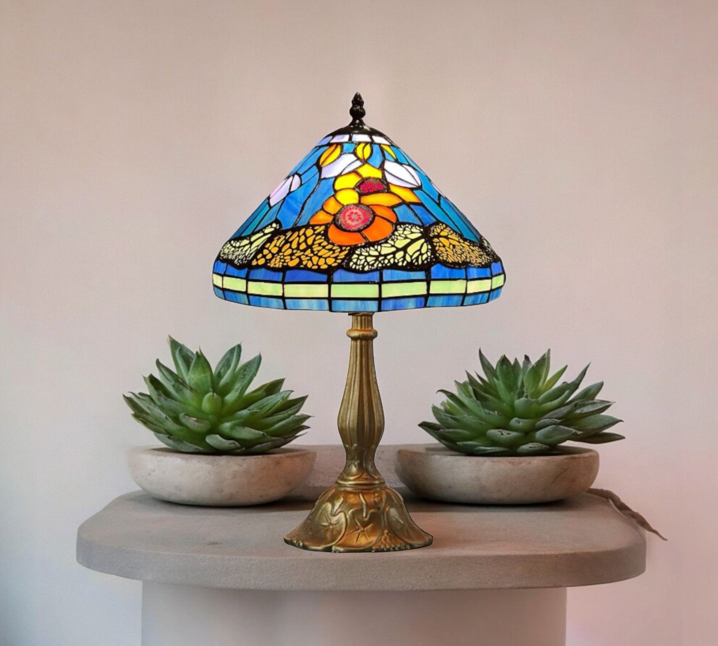 CDH 12" Tiffany Table Lamp (12003)