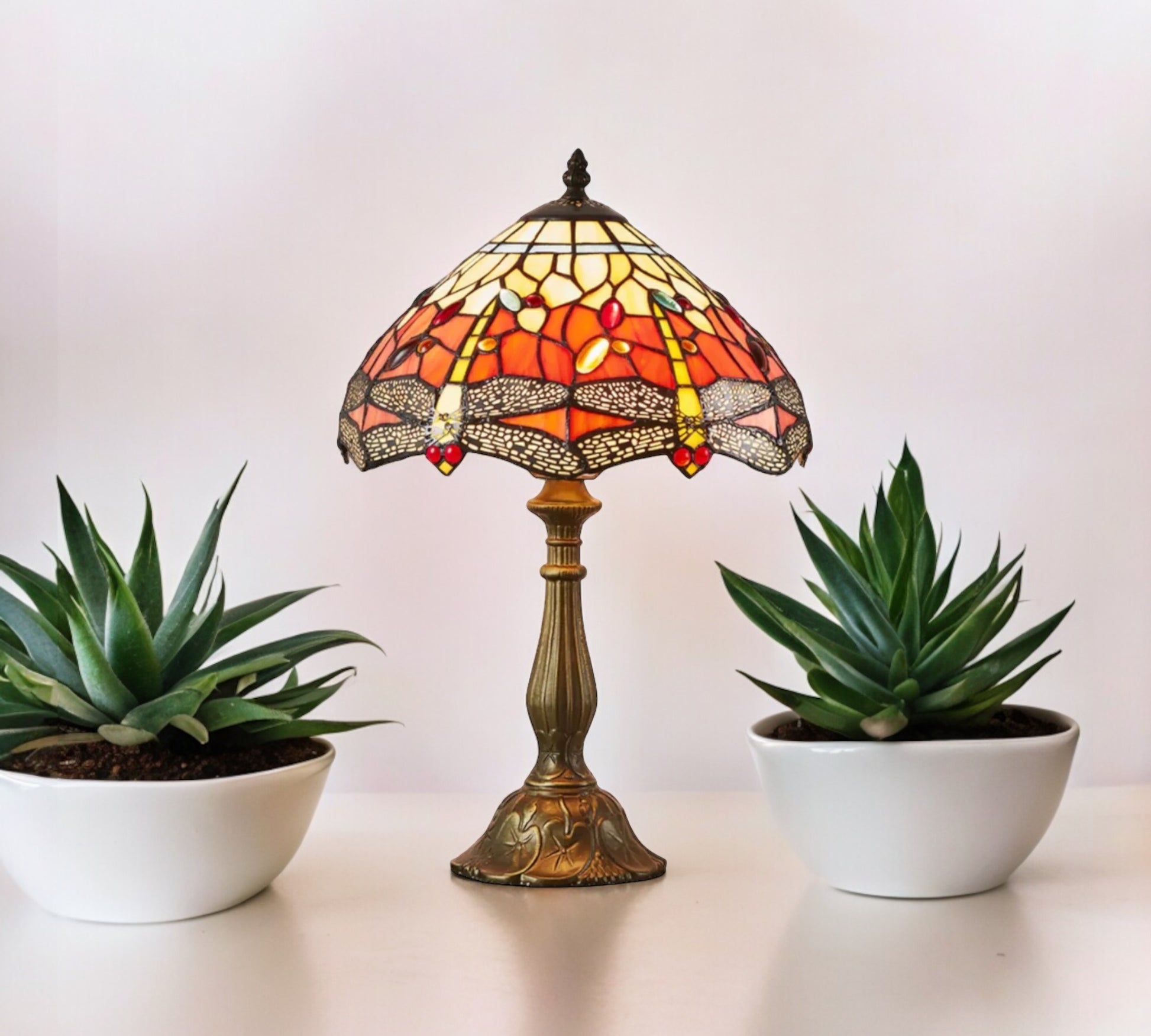 CDH 12" Tiffany Table Lamp (12035)