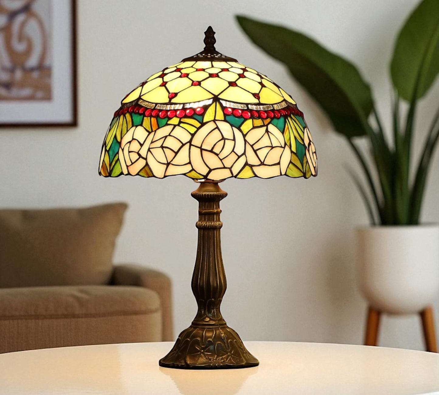 CDH 12" Tiffany Table Lamp (12042)
