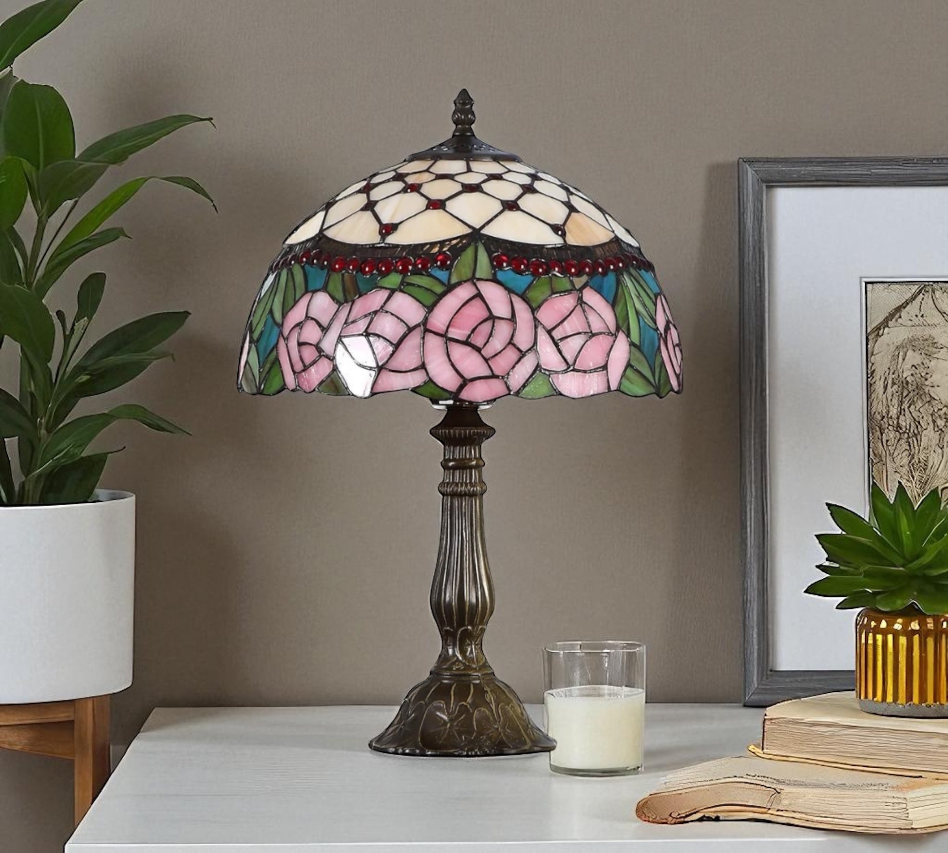 CDH 12" Tiffany Table Lamp (12042)