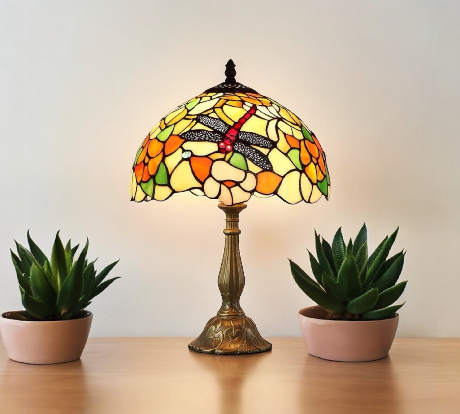 CDH 12" Tiffany Table Lamp (12043)