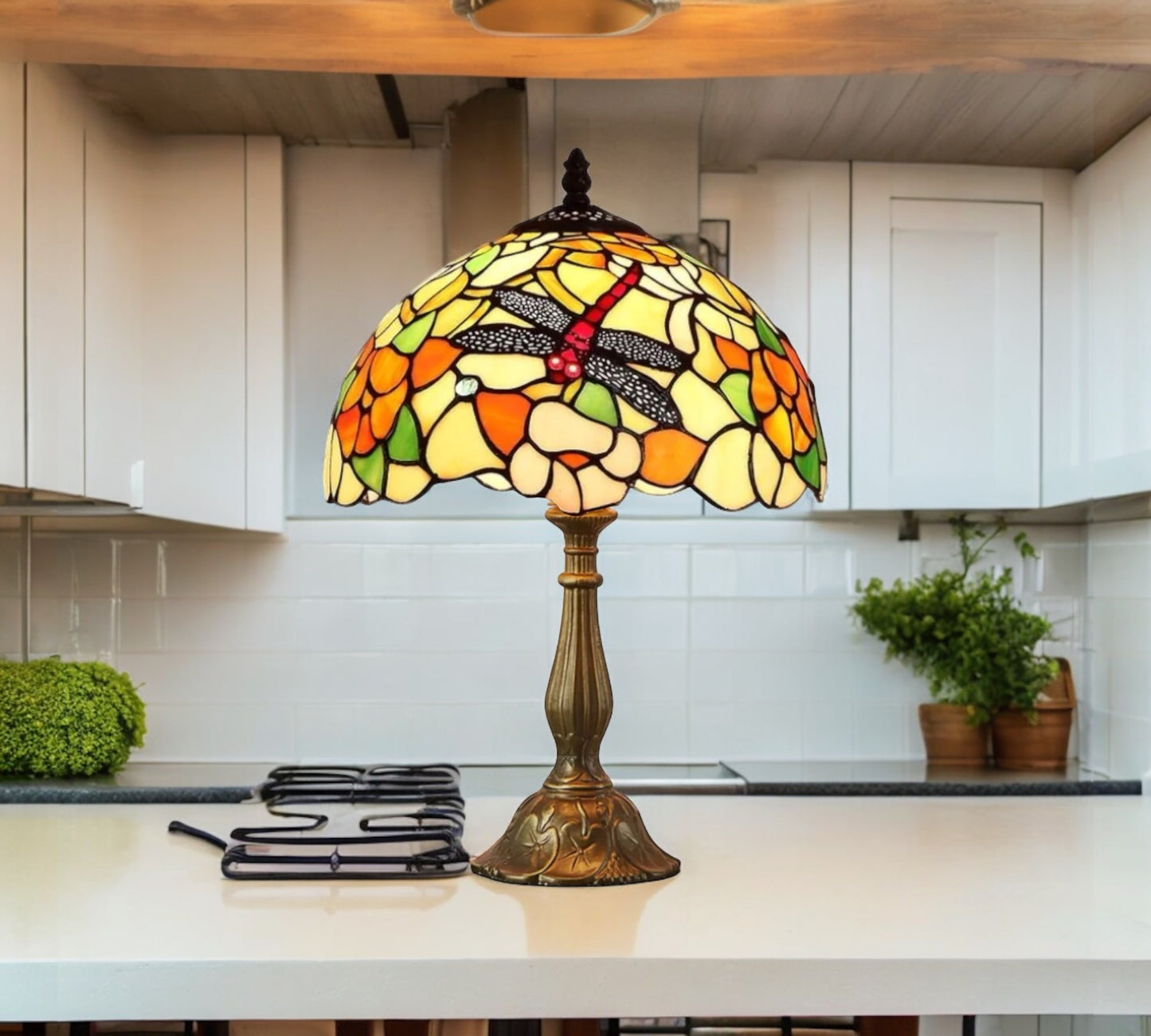 CDH 12" Tiffany Table Lamp (12043)