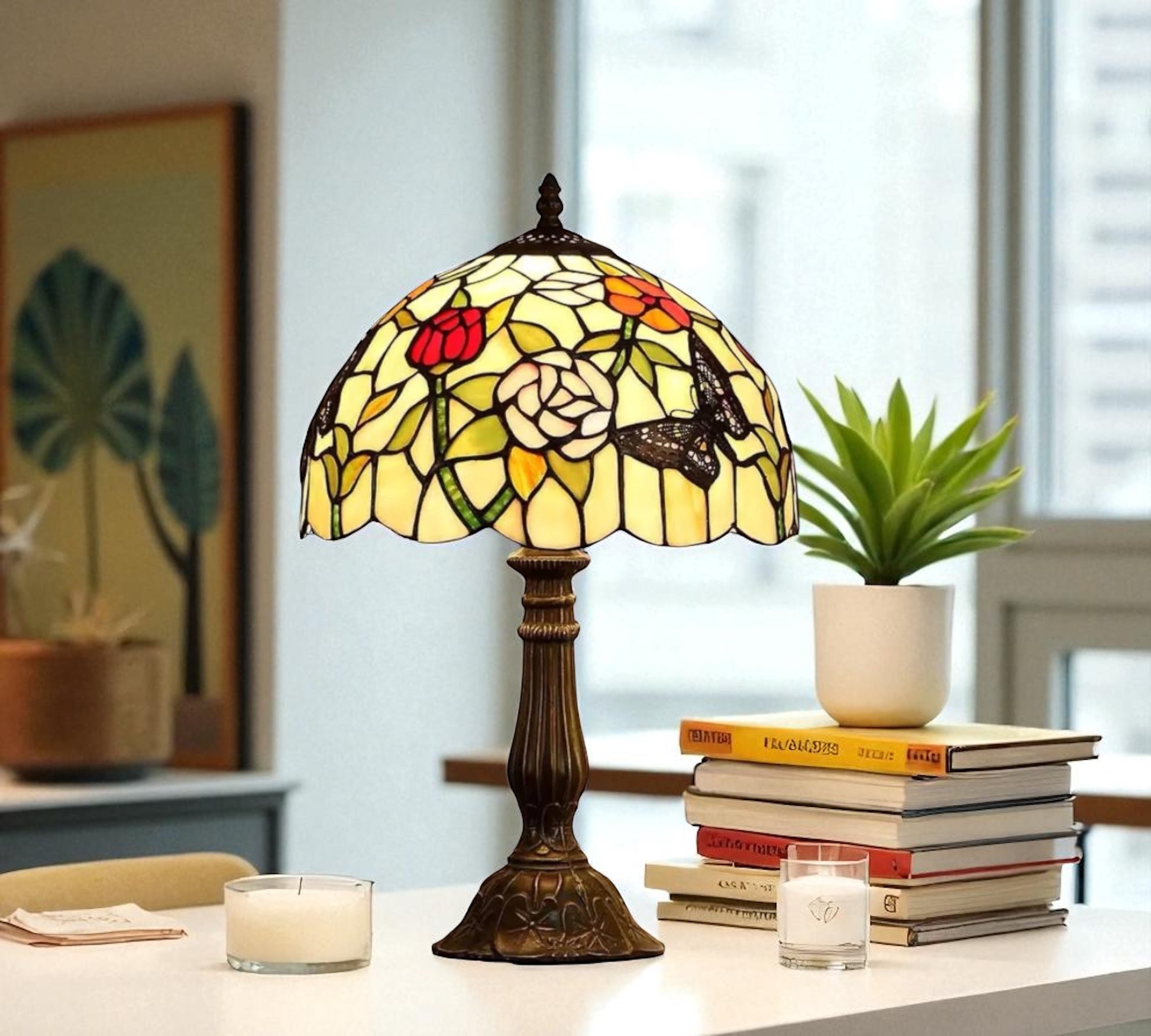 CDH 12" Tiffany Table Lamp (12051)
