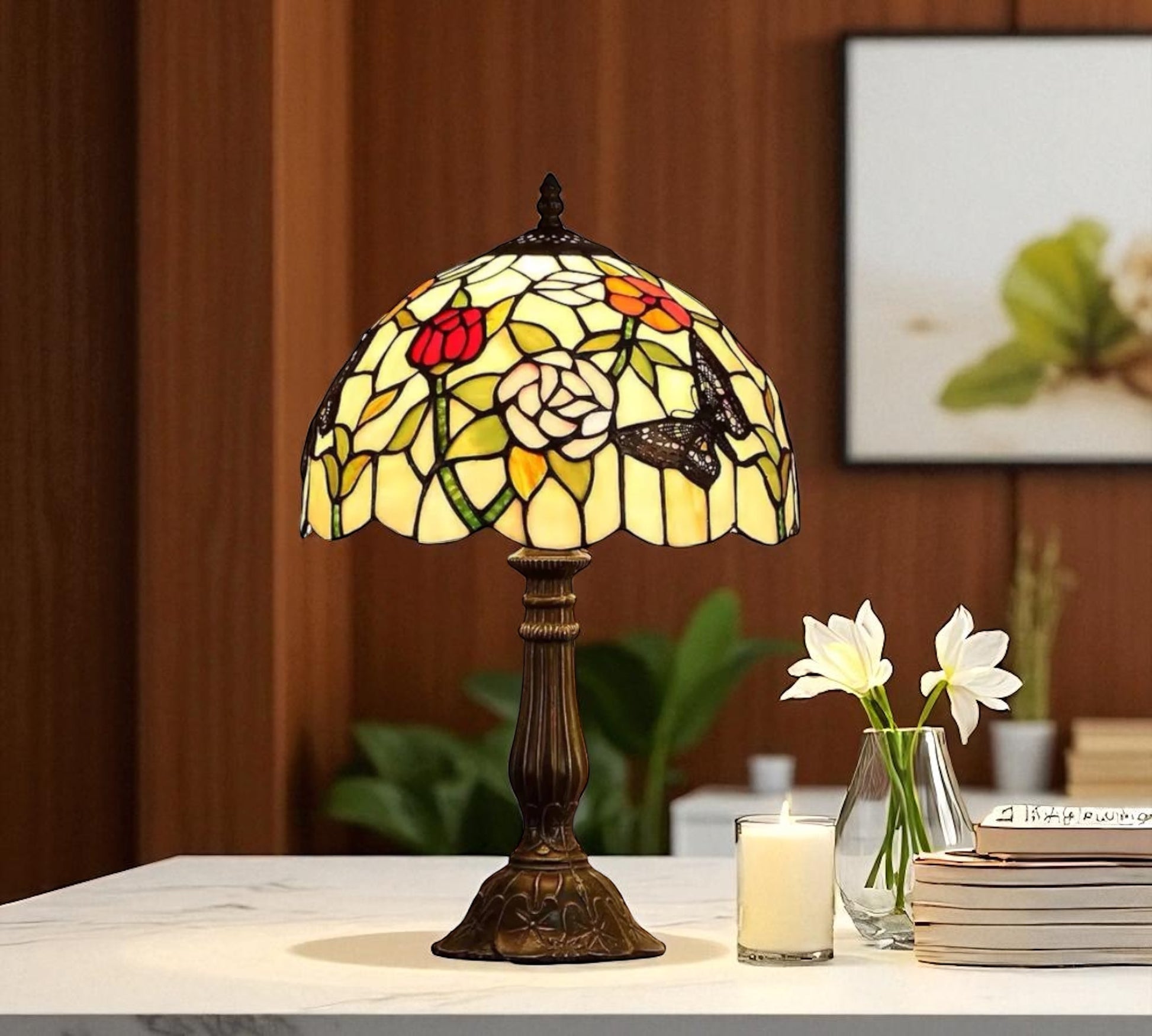 CDH 12" Tiffany Table Lamp (12051)