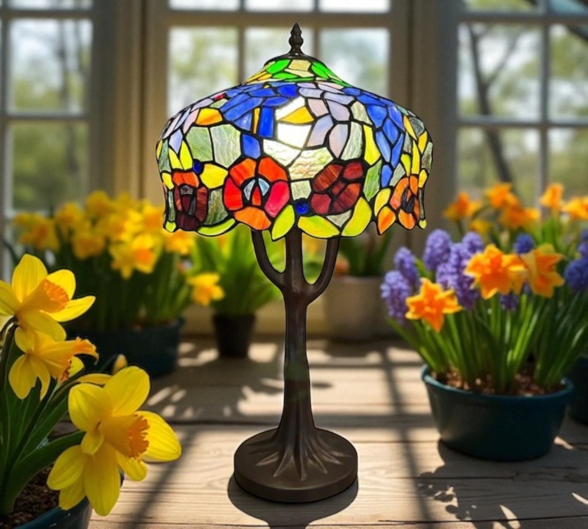 CDH 12" Tiffany Table Lamp (12054T)