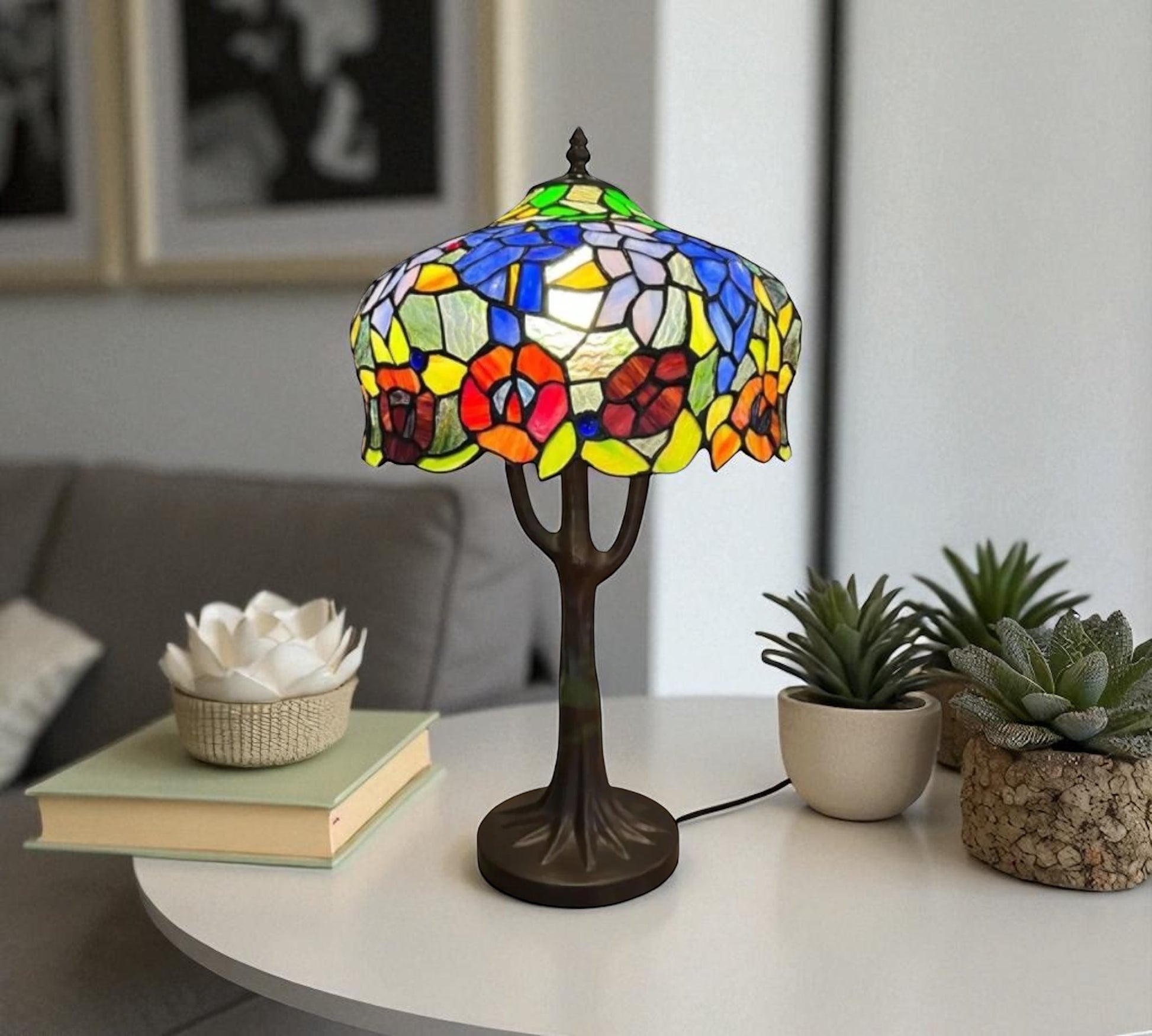 CDH 12" Tiffany Table Lamp (12054T)