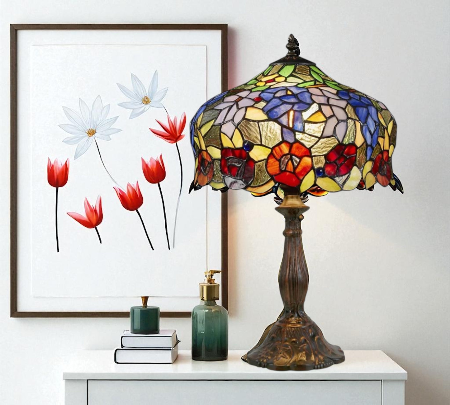 CDH 12" Tiffany Table Lamp (12054)