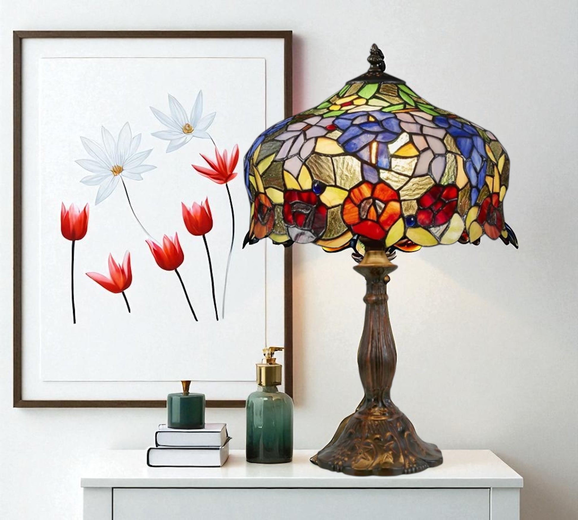 CDH 12" Tiffany Table Lamp (12054)