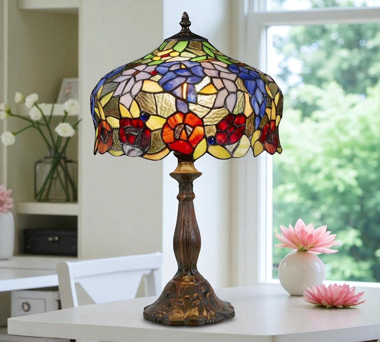 CDH 12" Tiffany Table Lamp (12054)