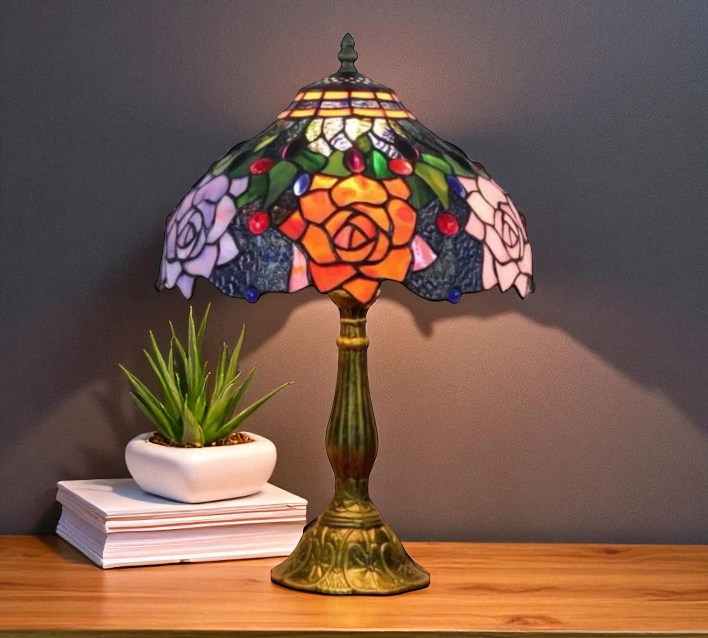 CDH 12" Tiffany Table Lamp (12063)