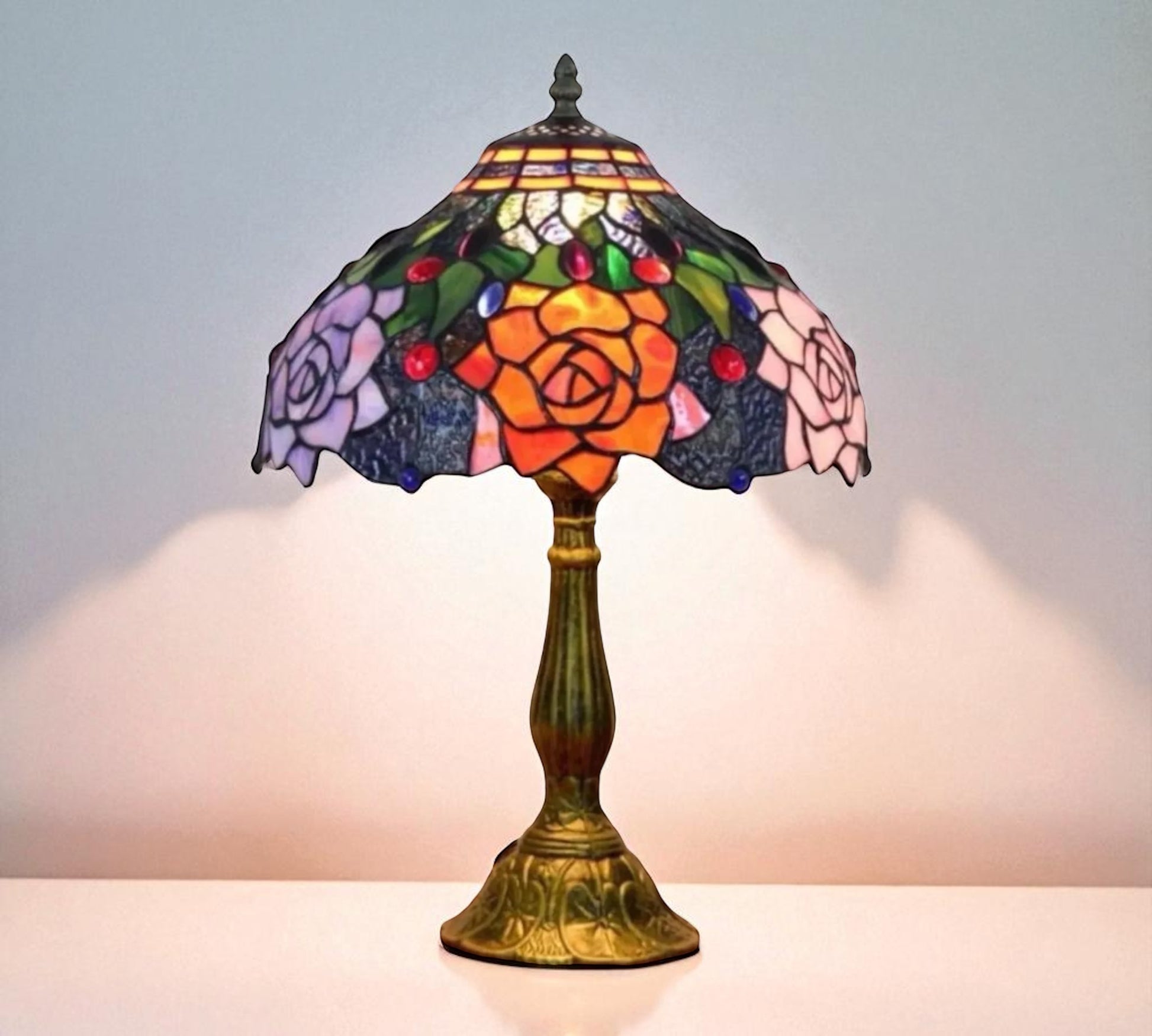 CDH 12" Tiffany Table Lamp (12063)
