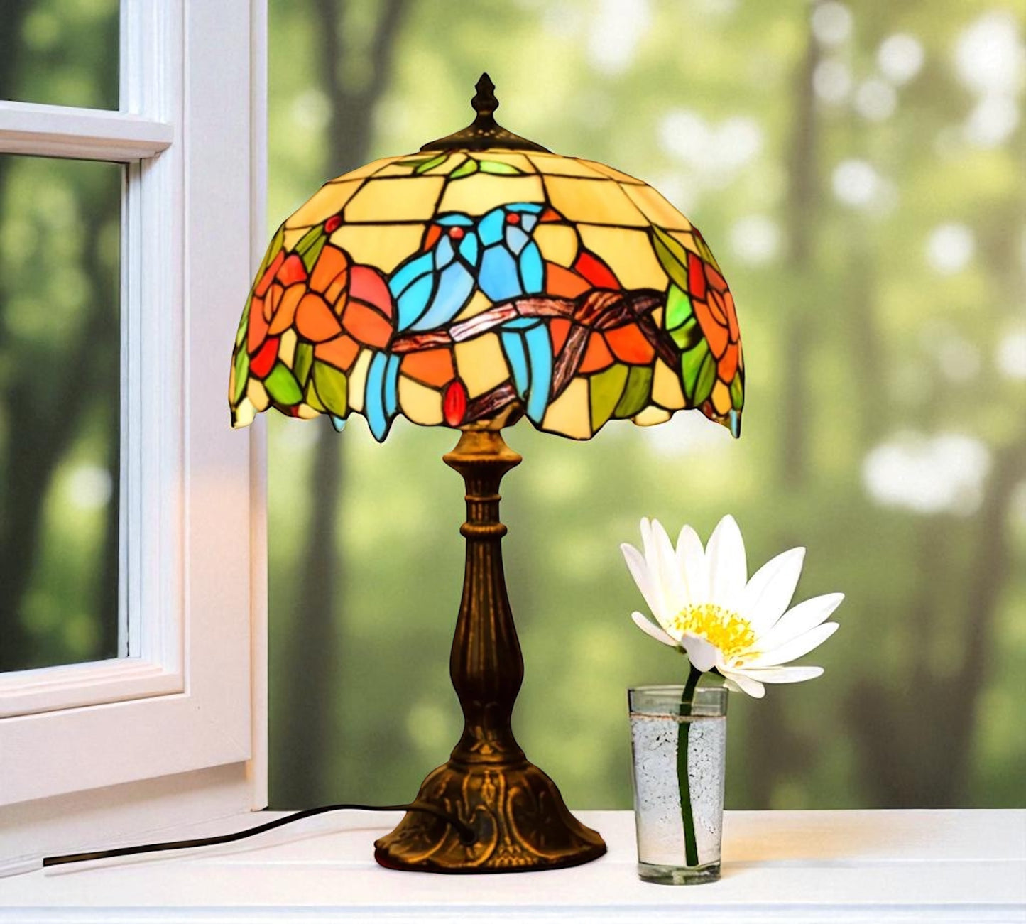 CDH 12" Tiffany Table Lamp (12064)