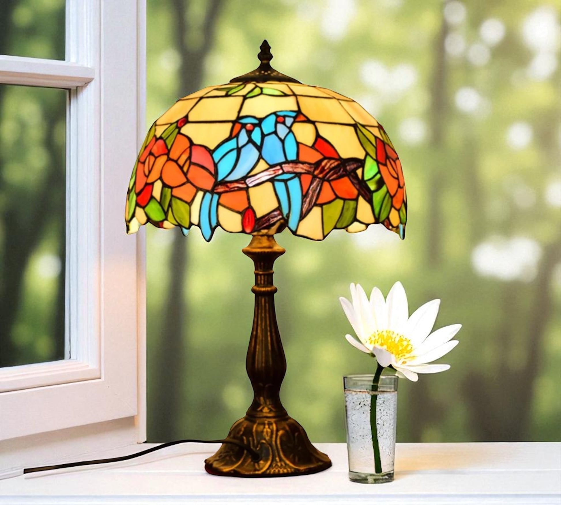 CDH 12" Tiffany Table Lamp (12064)