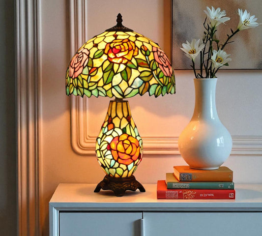 CDH 12" Tiffany Table Lamp (12071A)