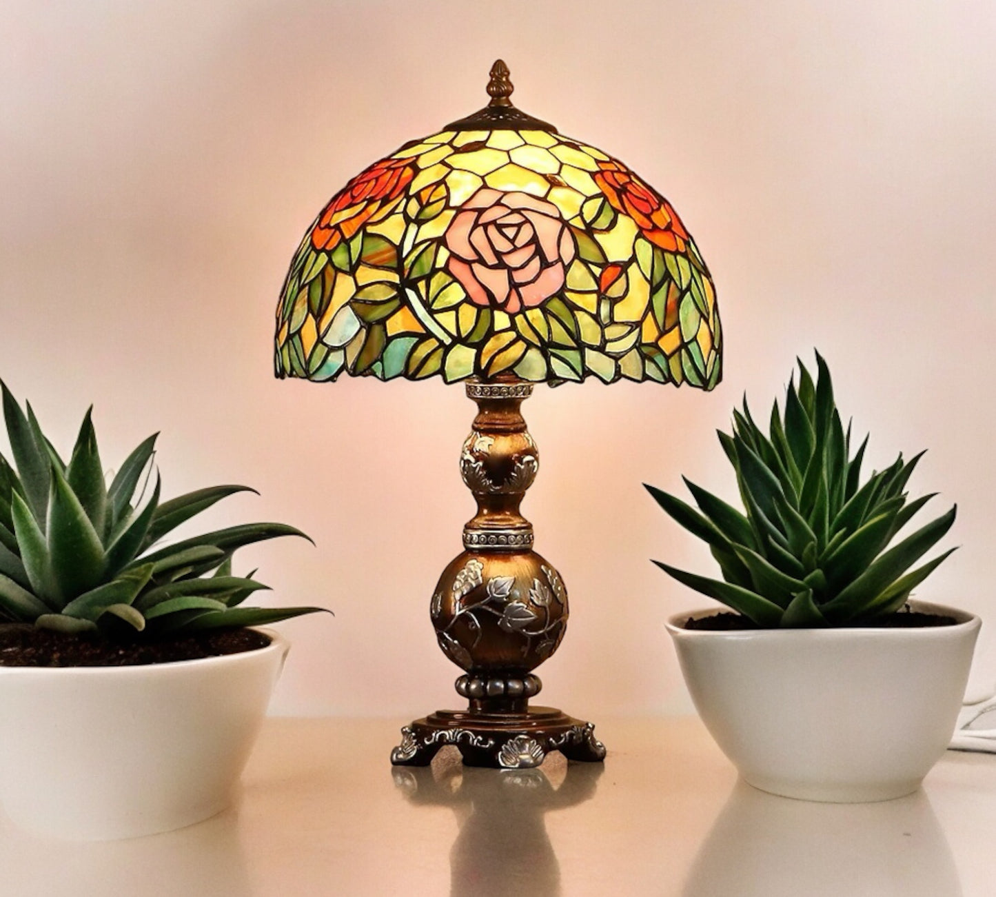 CDH 12" Tiffany Table Lamp (12075)