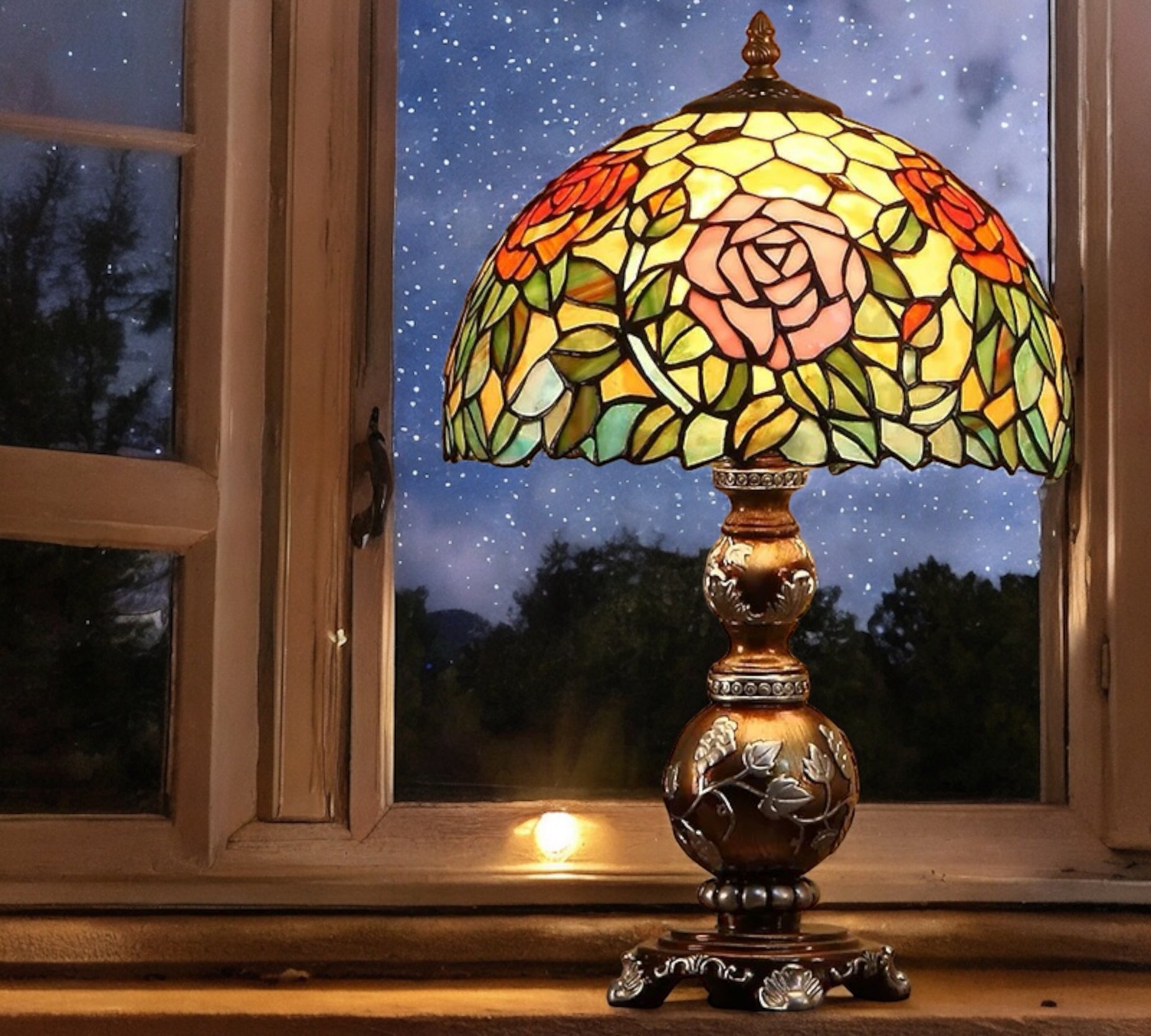 CDH 12" Tiffany Table Lamp (12075)
