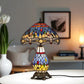 CDH 12" Tiffany Table Lamp (12076B)
