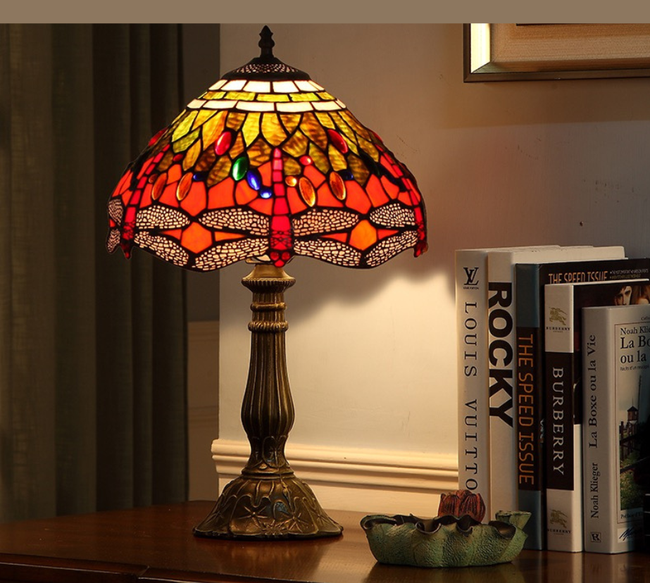 CDH 12" Tiffany Table Lamp (12076T)