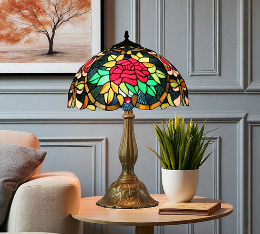CDH 12" Tiffany Table Lamp (12087)