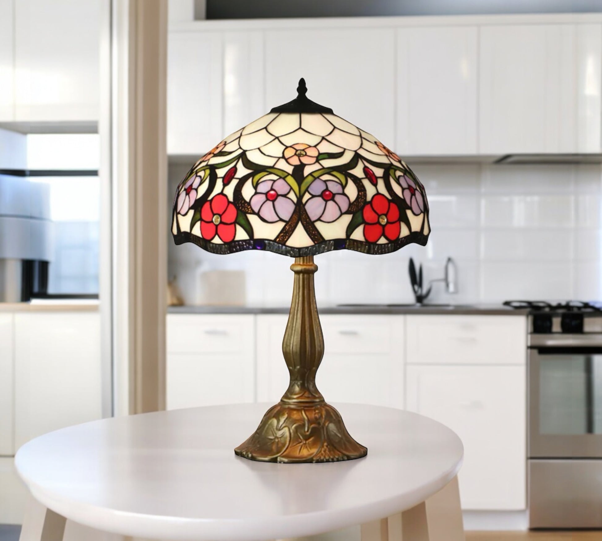 CDH 12" Tiffany Table Lamp (12088)