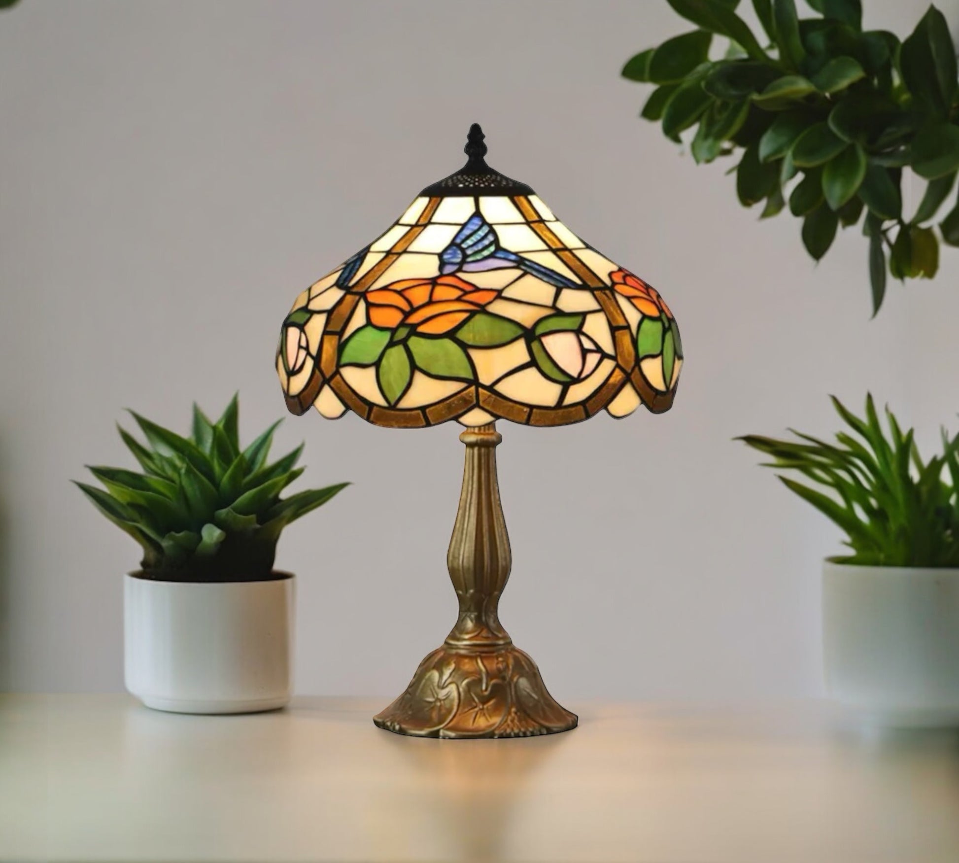 CDH 12" Tiffany Table Lamp (12092)