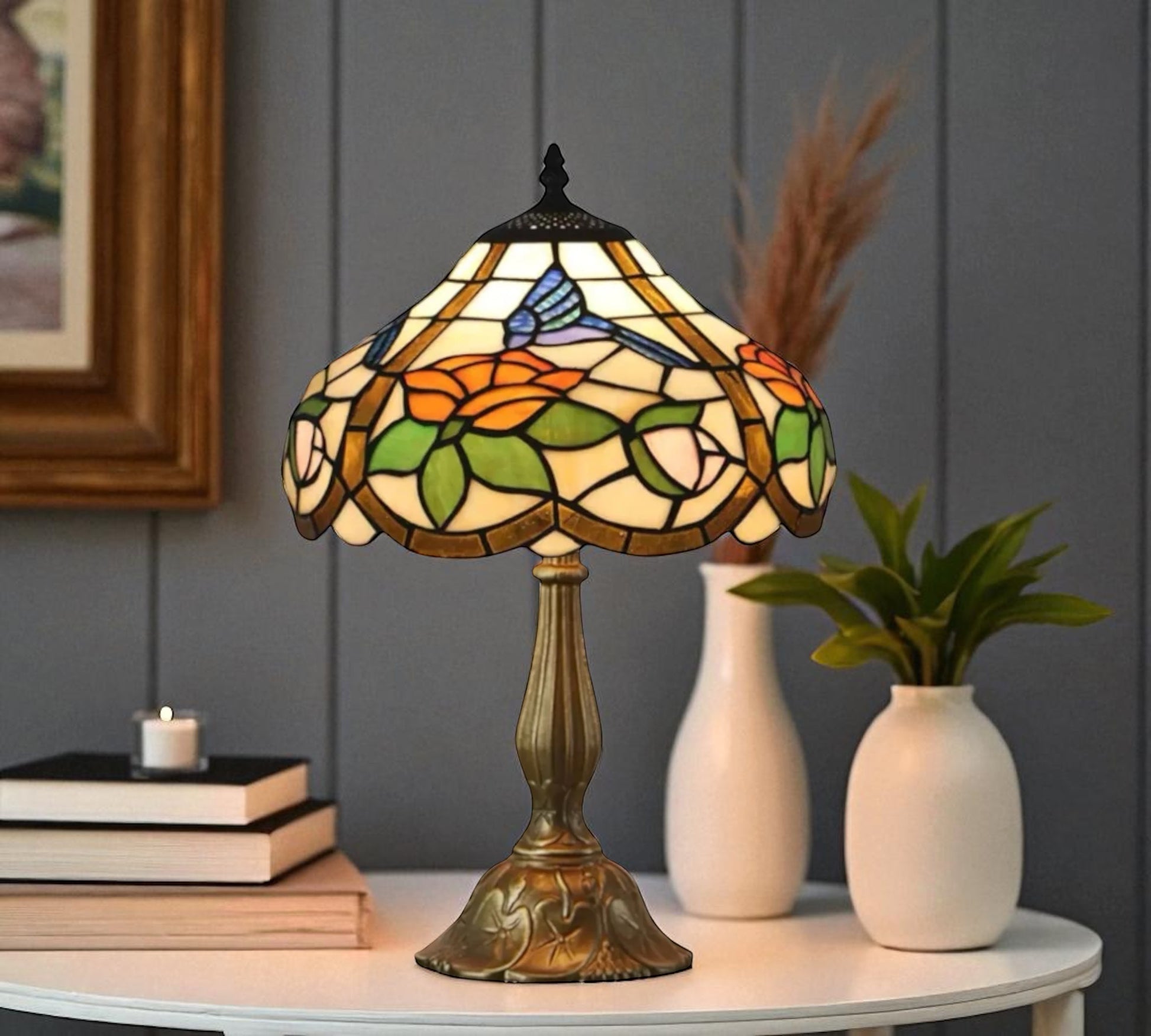 CDH 12" Tiffany Table Lamp (12092)