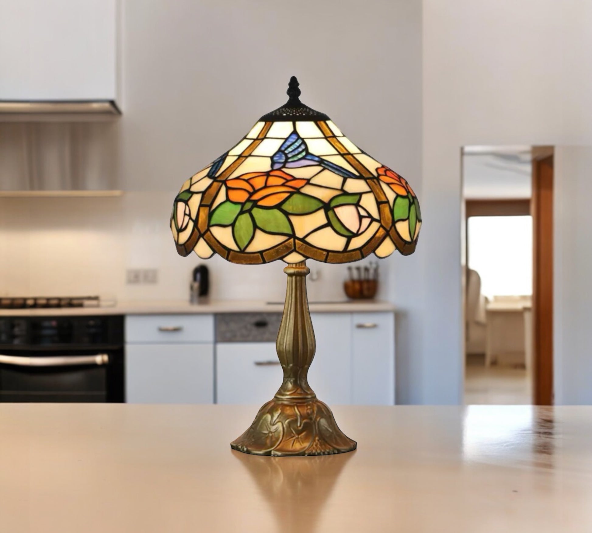 CDH 12" Tiffany Table Lamp (12092)