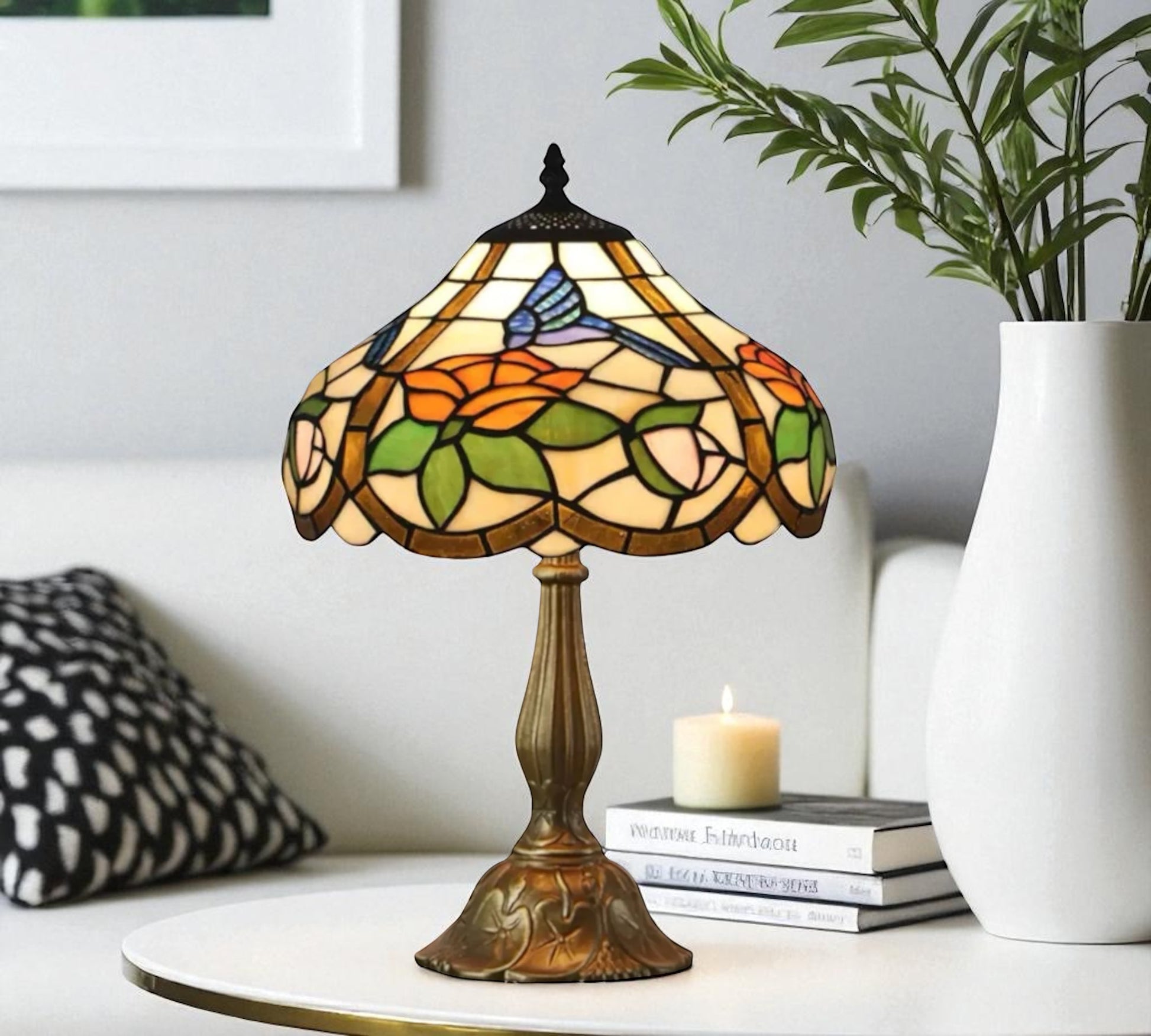 CDH 12" Tiffany Table Lamp (12092)