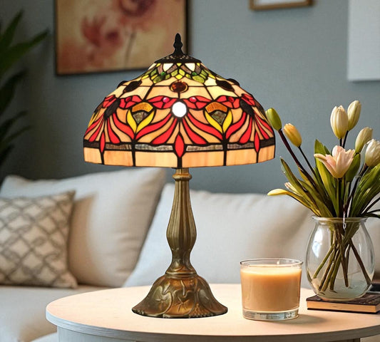 CDH 12" Tiffany Table Lamp (12093)