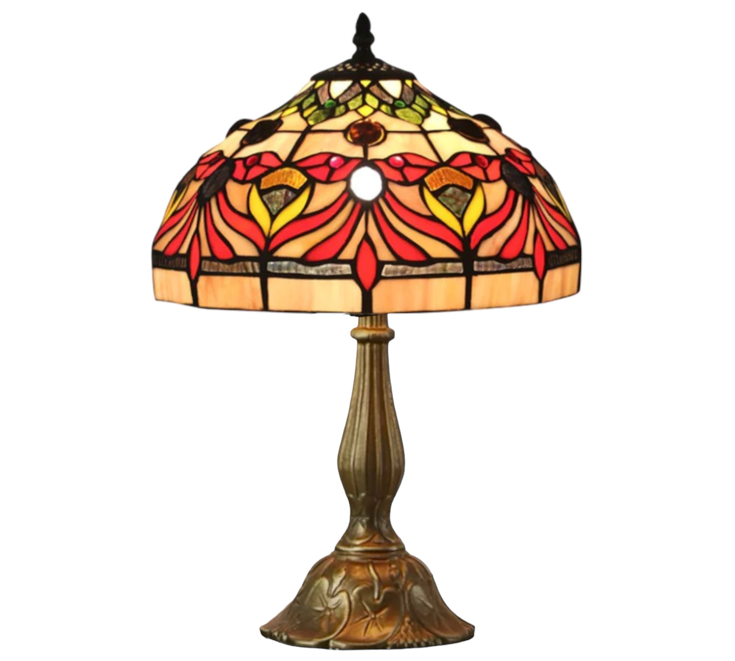 CDH 12" Tiffany Table Lamp (12093)