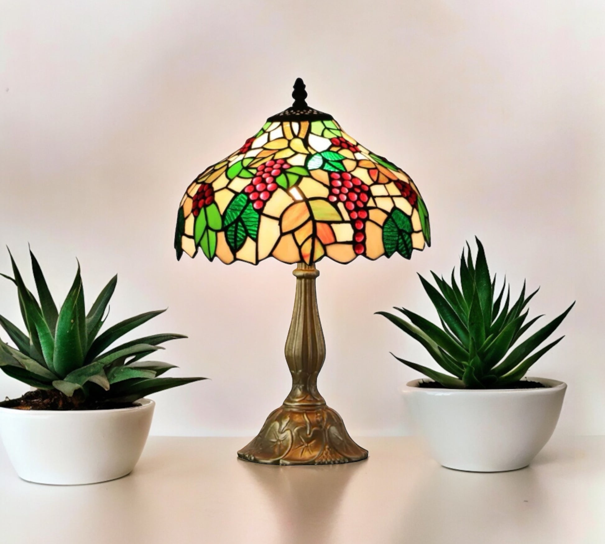 CDH 12" Tiffany Table Lamp (12095)