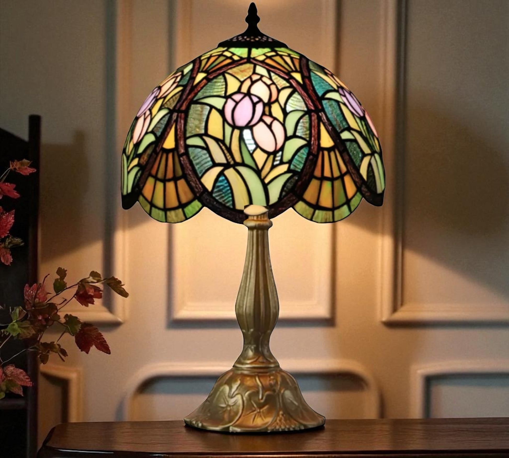 CDH 12" Tiffany Table Lamp (12097)