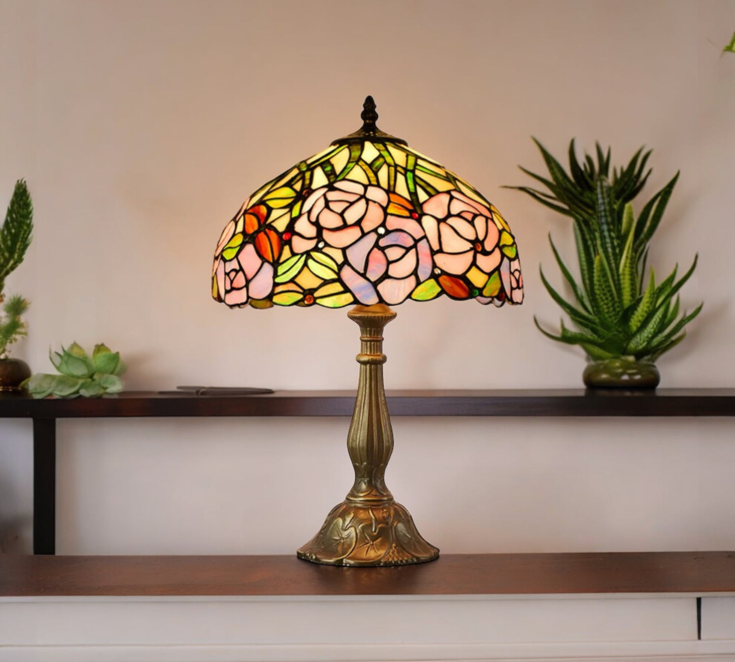 CDH 12" Tiffany Table Lamp (12098)