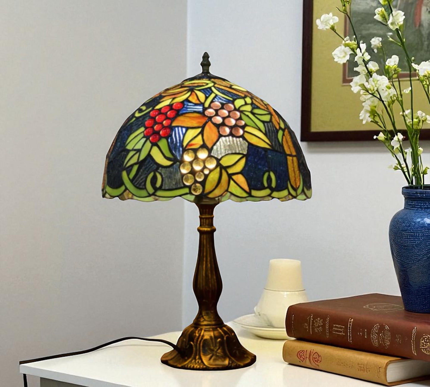 CDH 12" Tiffany Table Lamp (12099)