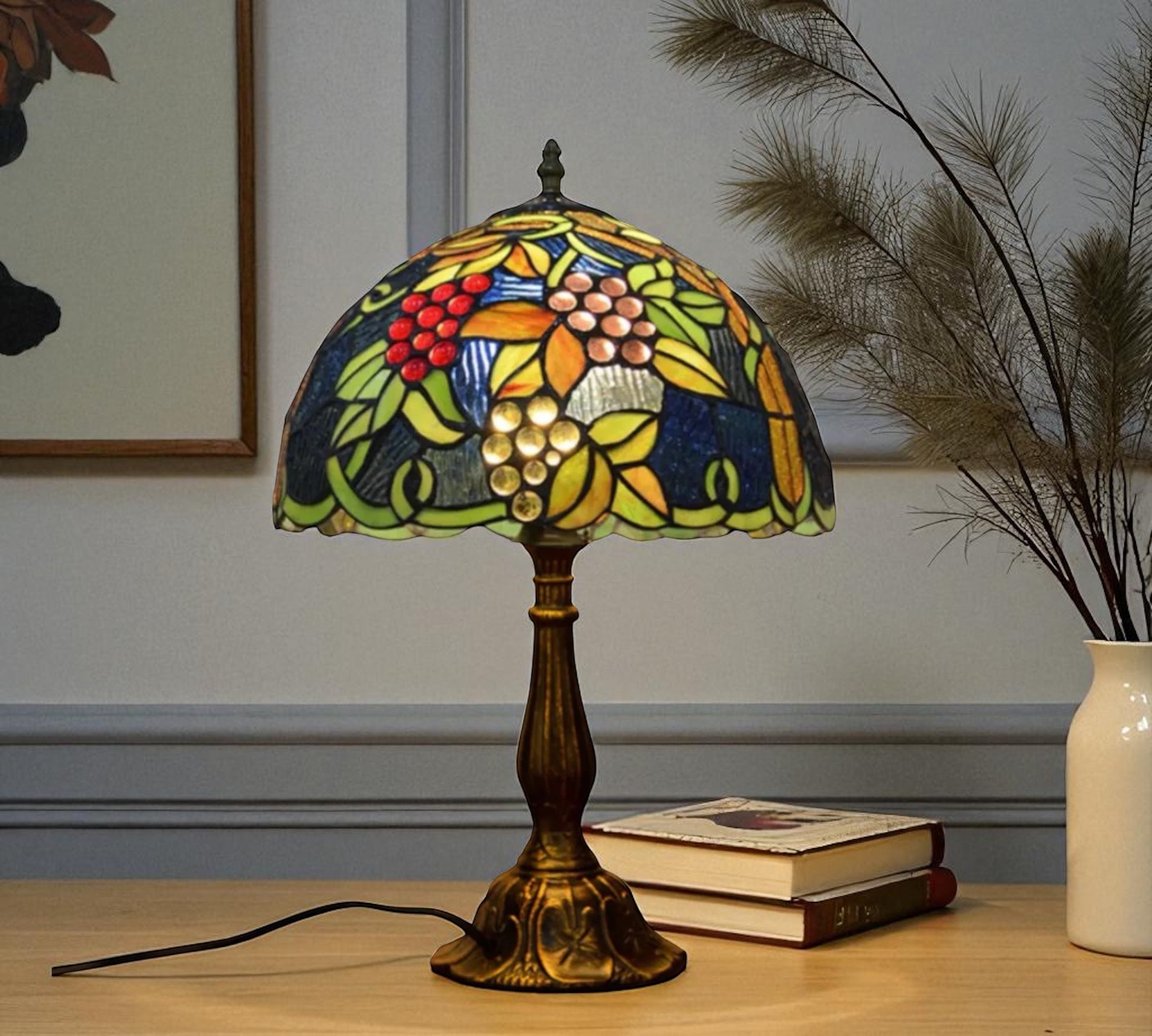 CDH 12" Tiffany Table Lamp (12099)