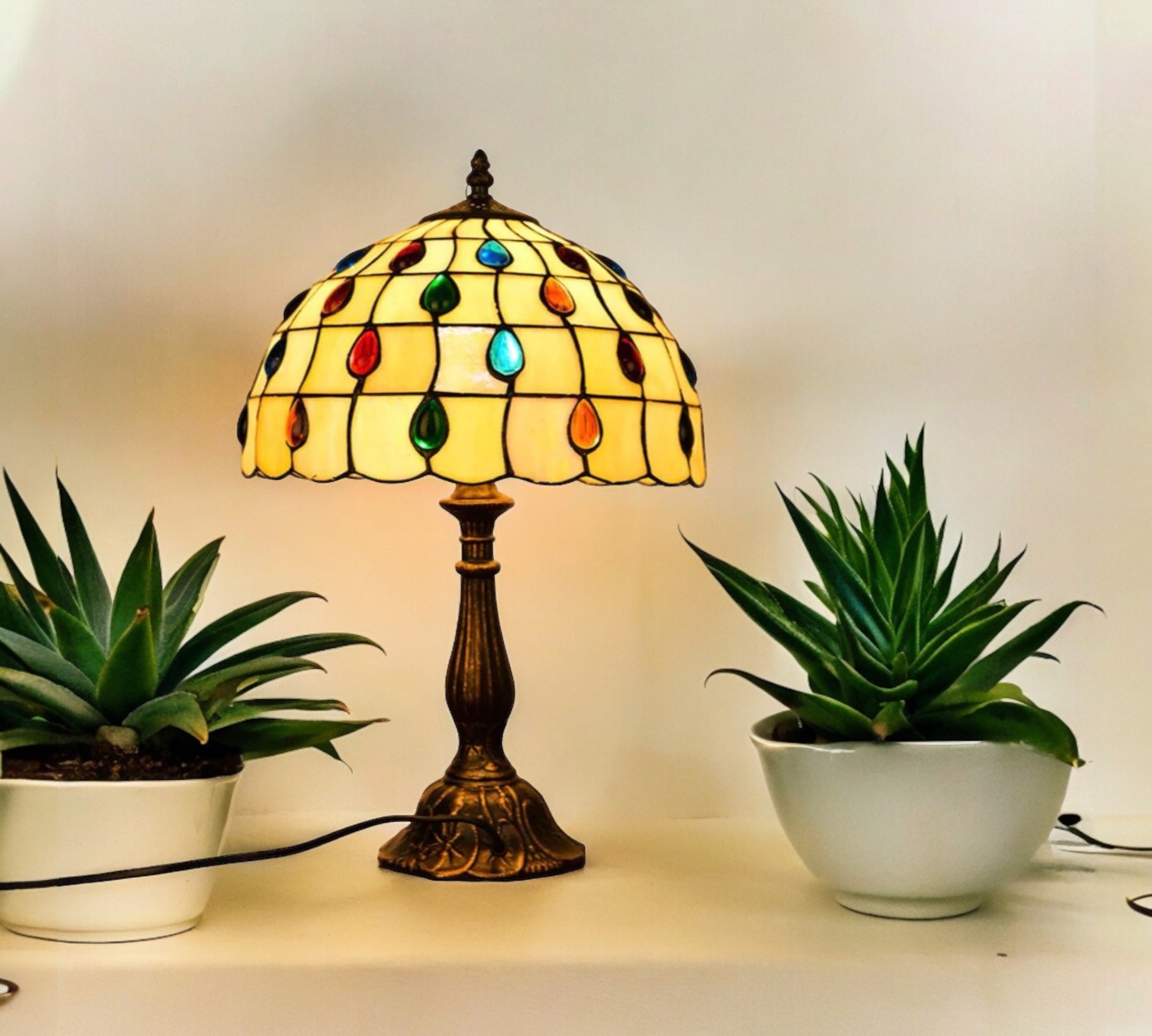 CDH 12" Tiffany Table Lamp (12103)