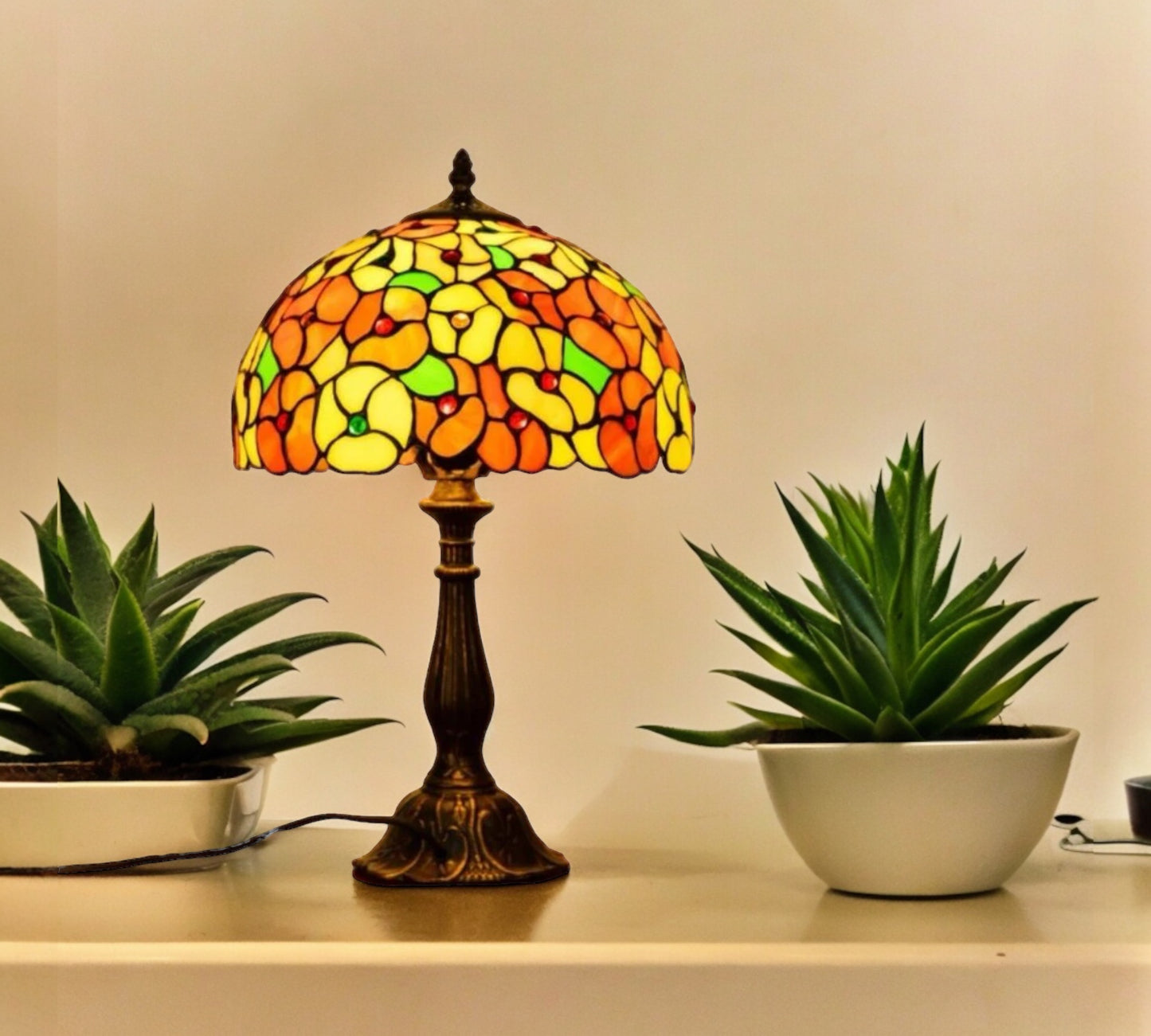 CDH 12" Tiffany Table Lamp (12701)