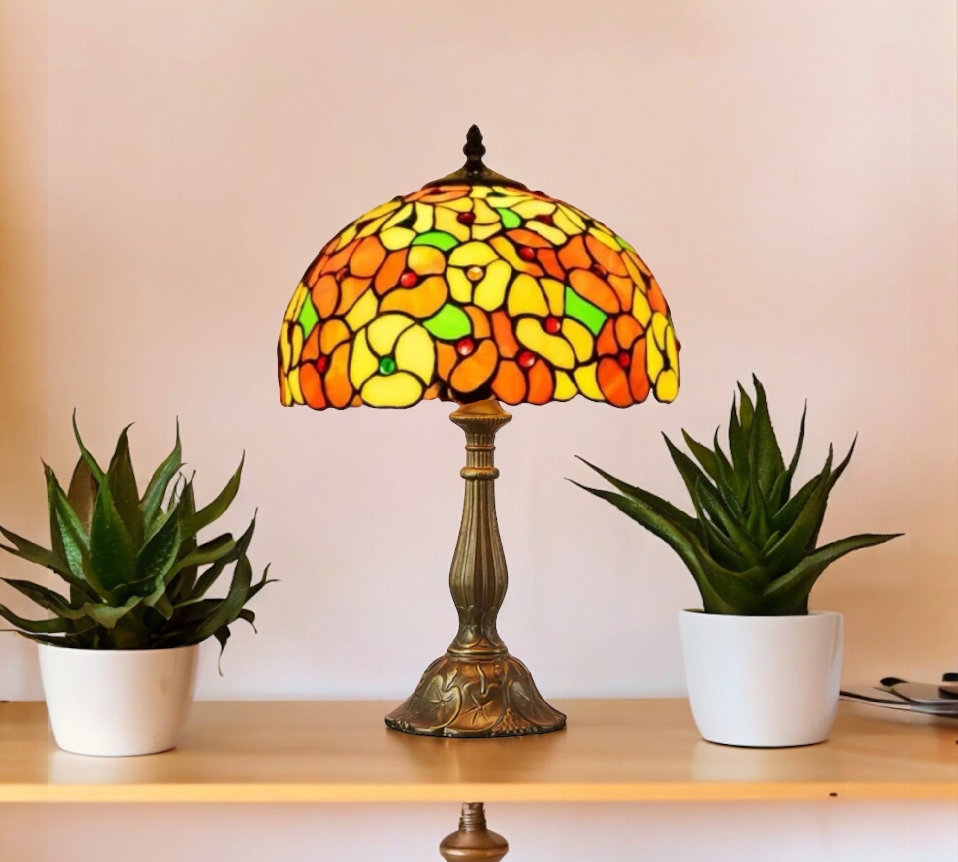 CDH 12" Tiffany Table Lamp (12701)