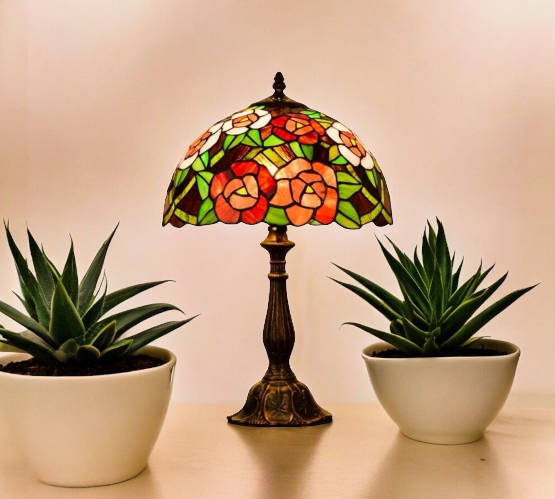 CDH 12" Tiffany Table Lamp (12703)
