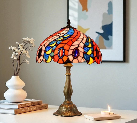 CDH 12" Tiffany Table Lamp (12705)