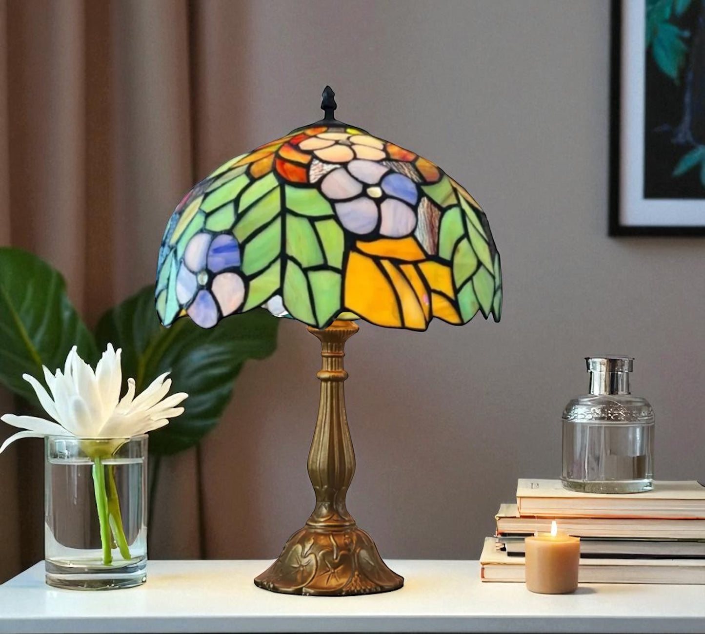 CDH 12" Tiffany Table Lamp (12714)