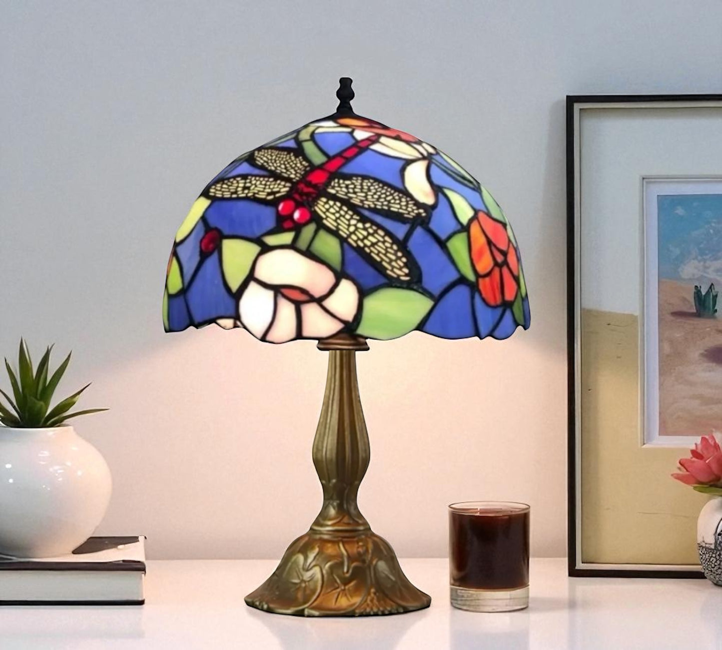CDH 12" Tiffany Table Lamp (12716)