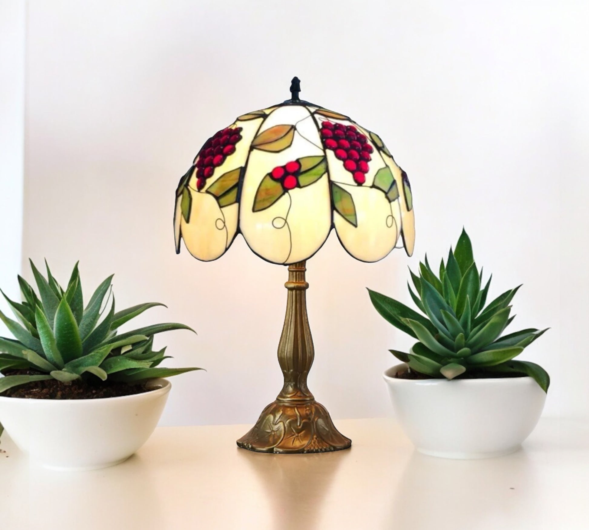 CDH 12" Tiffany Table Lamp (12722)