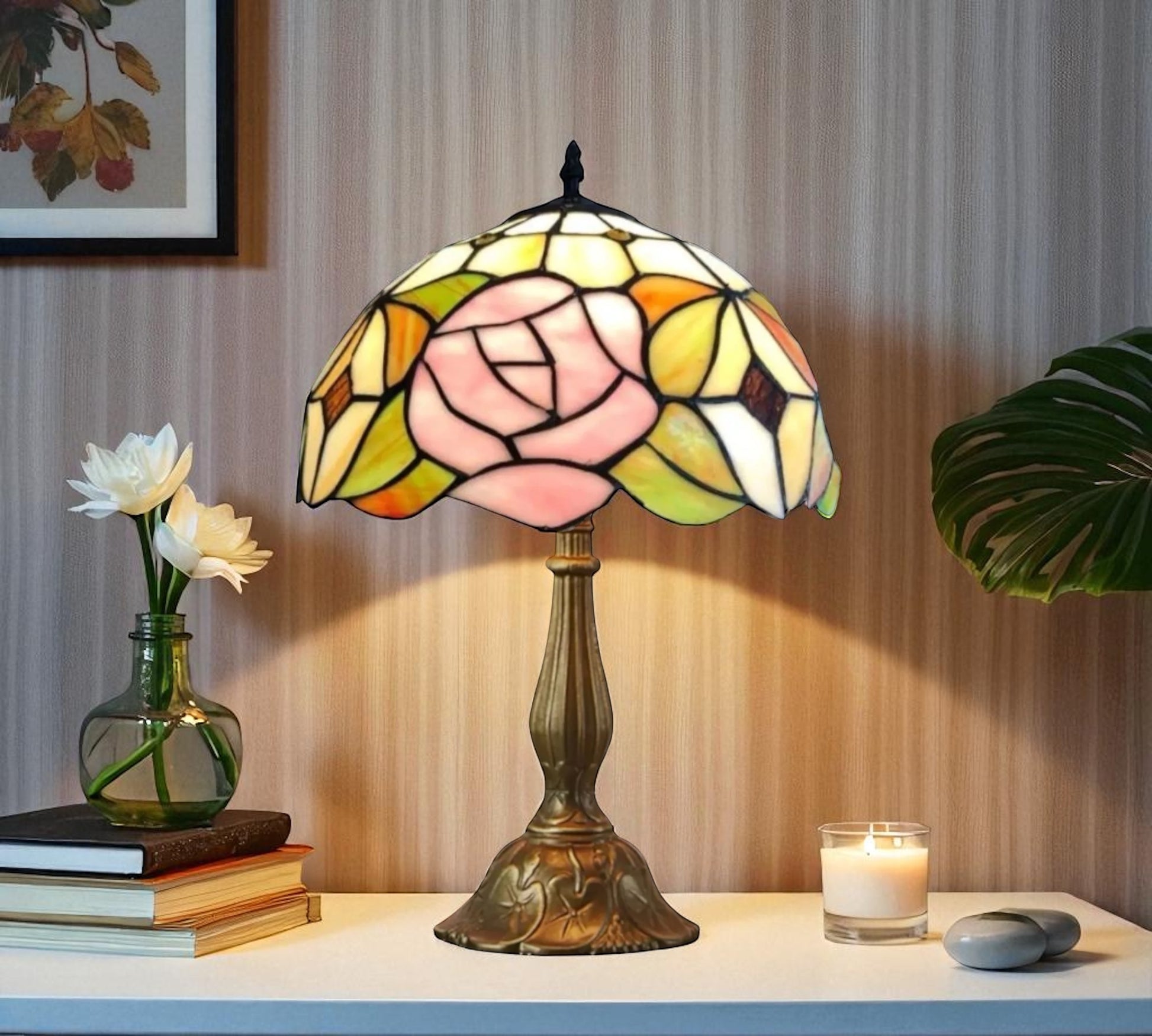 CDH 12" Tiffany Table Lamp (12723)