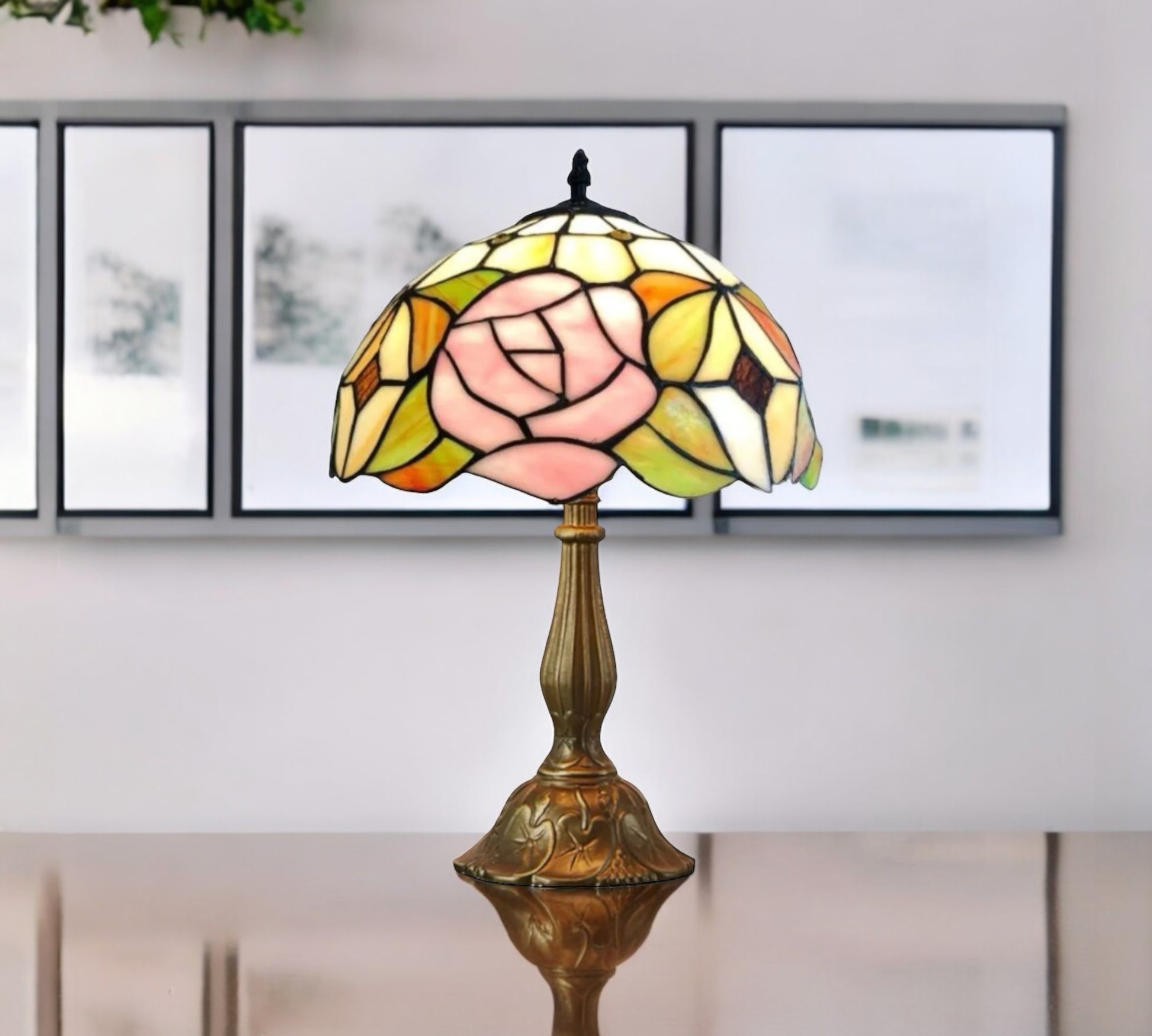 CDH 12" Tiffany Table Lamp (12723)
