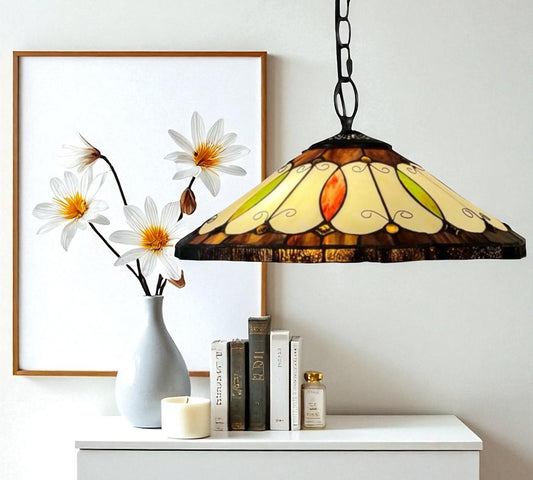 CDH 16" Tiffany Pendant Lamp 40cm shade (14002C)
