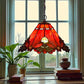 CDH 16" Tiffany Pendant Lamp 40cm shade (16001C Red)
