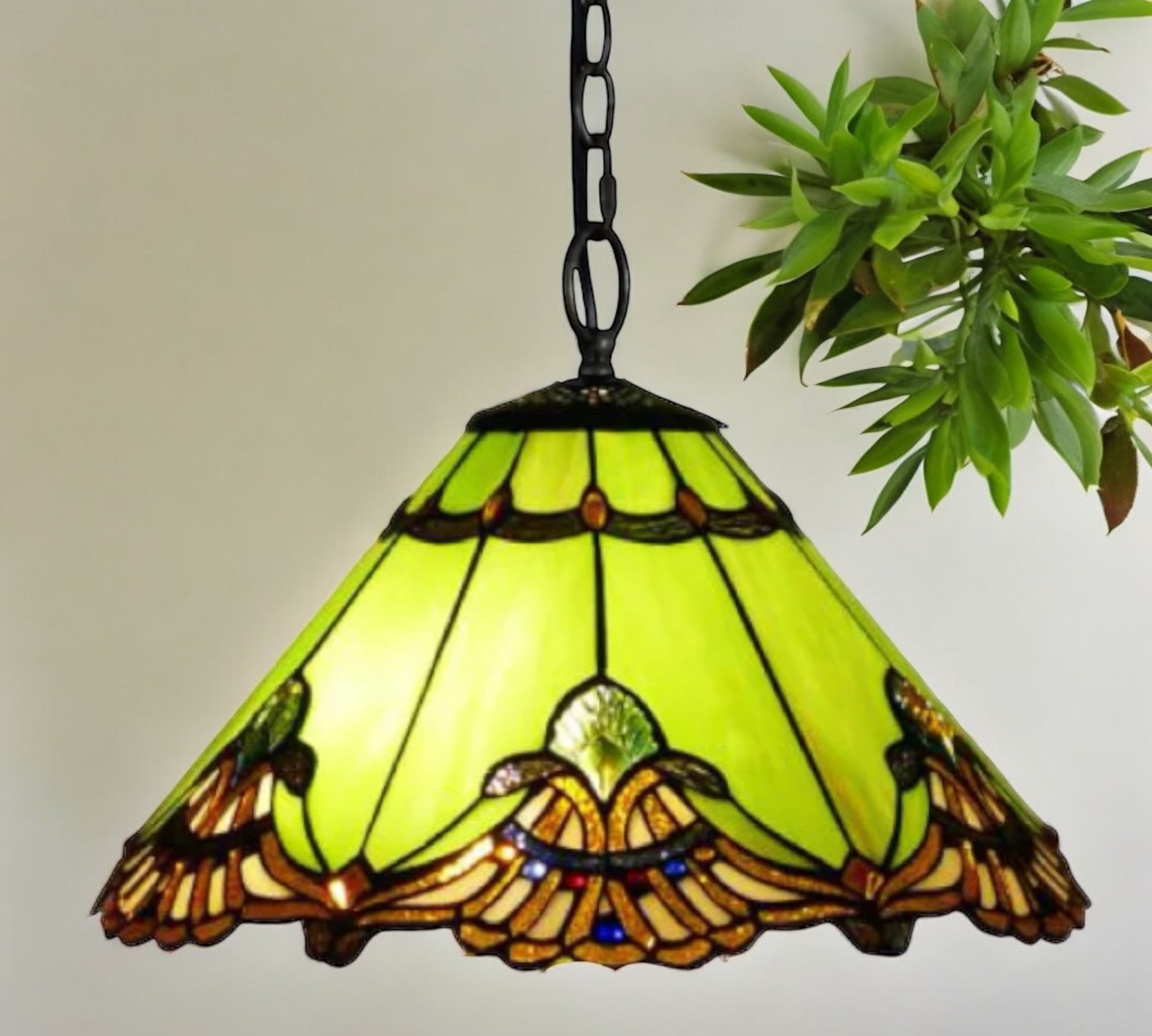 CDH 16" Tiffany Pendant Lamp 40cm shade (16001C)