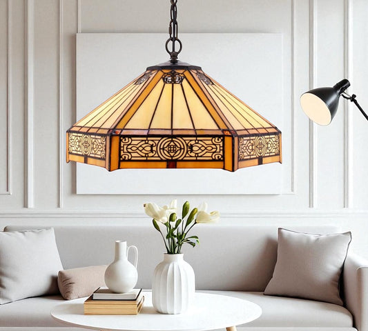 CDH 16" Tiffany Pendant Lamp 40cm shade (16004C)